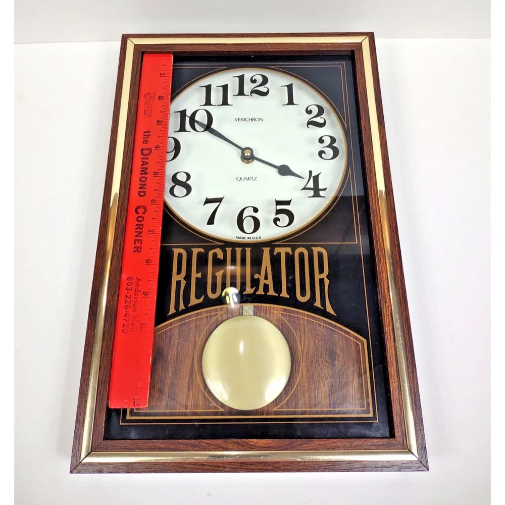 Verichron Regulator Quartz Wall Clock 14